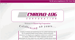 Desktop Screenshot of chronolog.com